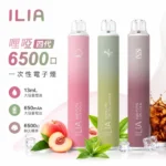 ILIA 6500口拋棄式電子煙 | 一次性大容量 · 可充電 · 多口味任選